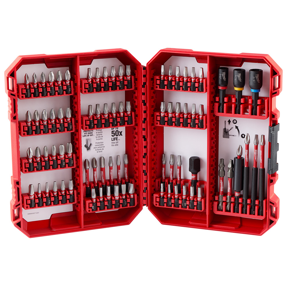 Toughcase Schraubendreher-Set Mittel, 80-teilig – Mit Winkelfunktion Für Profis
