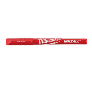 48-22-3161 Paquete de 12 bolígrafos de punta ultrafina roja INKZALL ™
