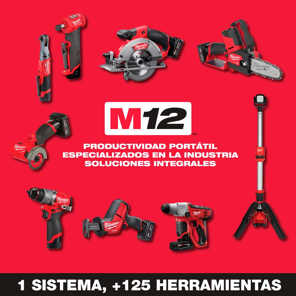 2460-20 HERRAMIENTA ROTATORIA / LIJADORA M12™ HERRAMIENTA SOLA - Imagen 3