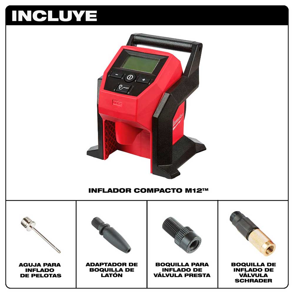 2475-20 Inflador compacto M12™ - Imagen 2
