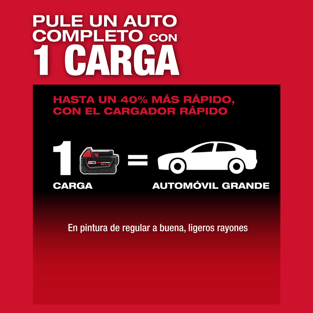 2738-20 PULIDOR DE VELOCIDAD VARIABLE M18™ FUEL™ 7” HERRAMIENTA SOLA - Imagen 7