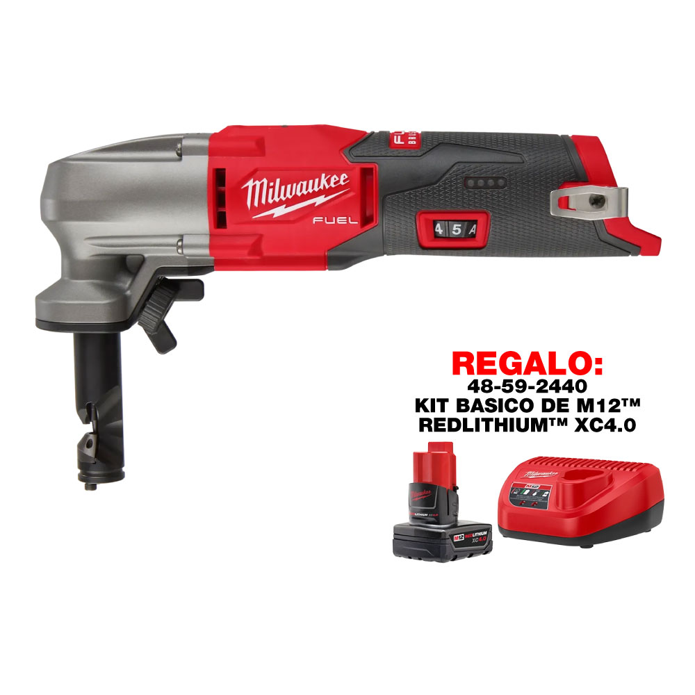 2476-20 Sacabocados de velocidad variable M12 FUEL™ calibre 16 SIN ACCESORIOS
