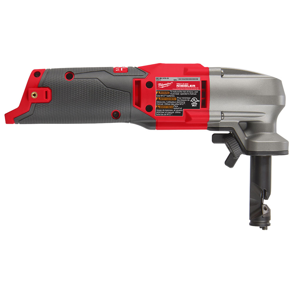 2476-20 Sacabocados de velocidad variable M12 FUEL™ calibre 16 SIN ACCESORIOS - Imagen 7