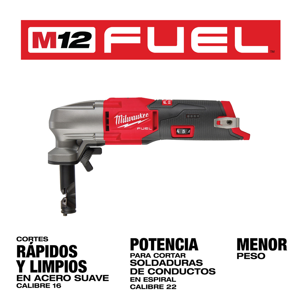 2476-20 Sacabocados de velocidad variable M12 FUEL™ calibre 16 SIN ACCESORIOS - Imagen 11