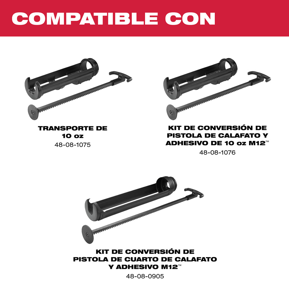 2641-20 Pistola inalámbrica para calafateo M18™ de 10 oz (sin accesorios) - Imagen 3
