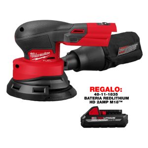 2837-20 Lijadora Orbital de 5" M18 FUEL™ (SIN ACCESORIOS)