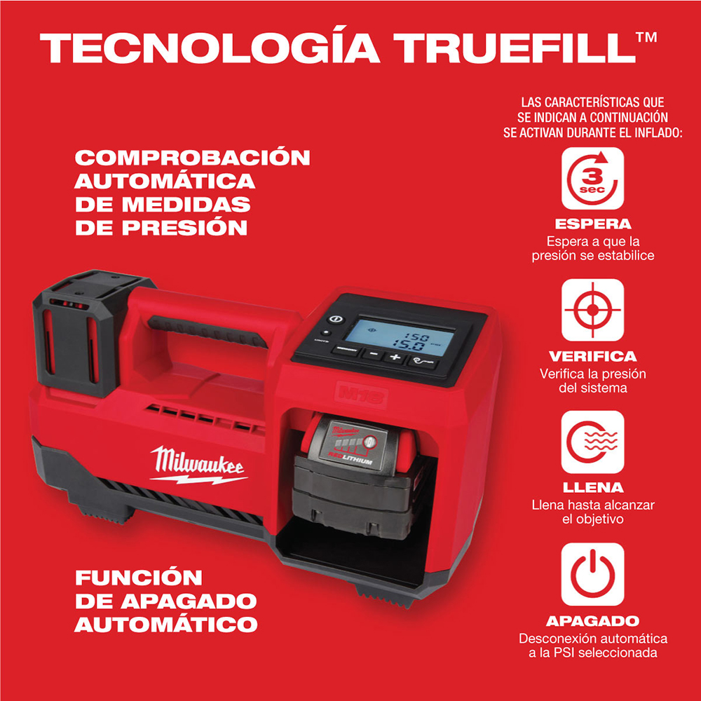 2848-20 Inflador M18™ (SIN BATERIA) - Imagen 10
