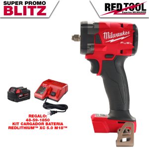 2854-20-BLITZ LLAVE DE IMPACTO COMPACTA 3/8 C/ANILLO DE FRICCION M18 FUEL - BARE TOOL