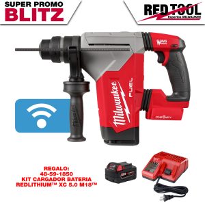 2915-20-BLITZ Martillo perforador SDS Plus M18 FUEL™ de 1-1/8" con ONE-KEY™