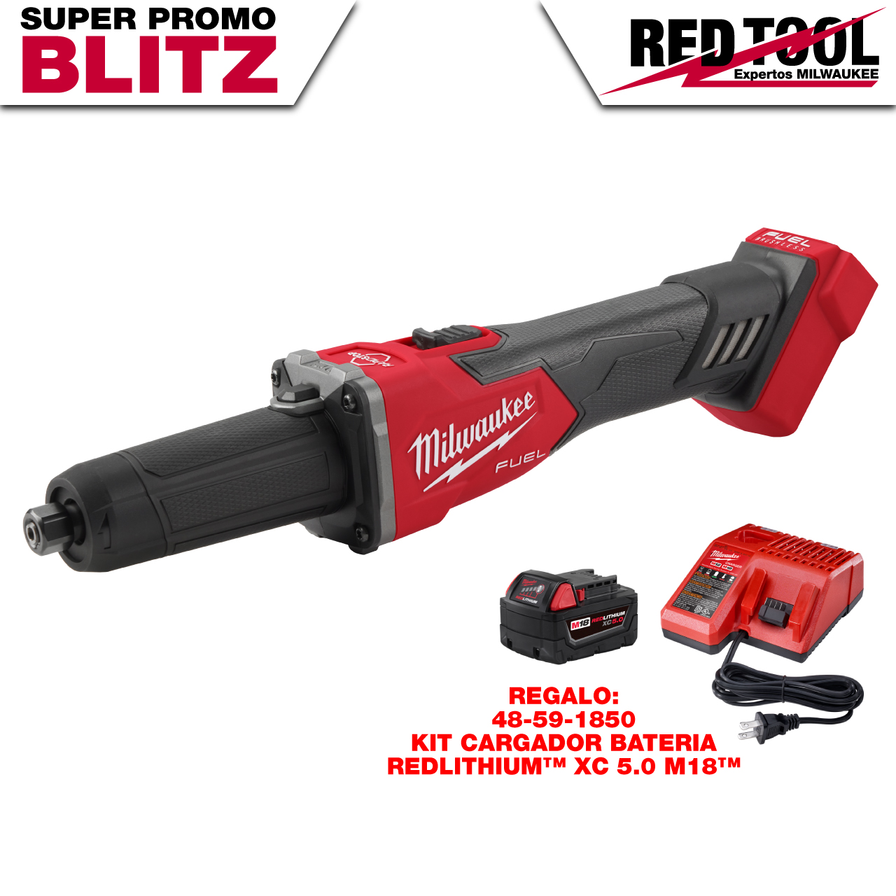 2939-20-BLITZ Rectificadora de troqueles con freno M18 FUEL™ con interruptor deslizante (Sin Accesorios)