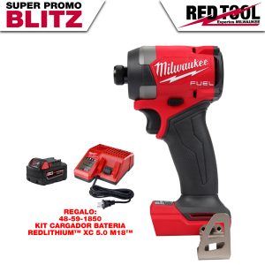 2953-20-BLITZ Destornillador de impacto hexagonal M18 FUEL™ de 1/4"