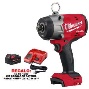 2966-20 LLAVE DE IMPACTO ALTO TORQUE DE 1/2'' M18 FUEL™ HERRAMIENTA SOLA