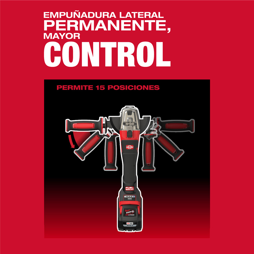 2986-20-BLITZ Amoladora de frenado de doble gatillo M18 FUEL™ de 4-1/2" / 5"(sin Accesorios) - Imagen 8