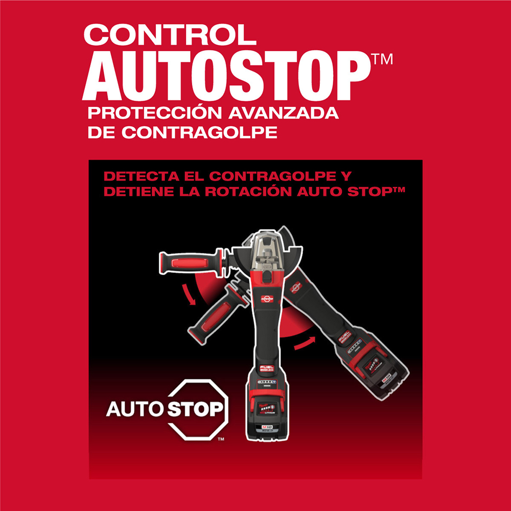 2986-20-BLITZ Amoladora de frenado de doble gatillo M18 FUEL™ de 4-1/2" / 5"(sin Accesorios) - Imagen 7