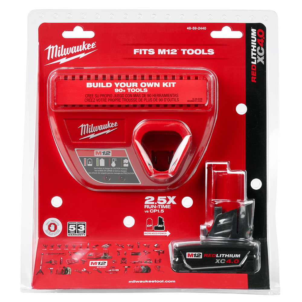 48-59-2440 Kit básico de M12™ REDLITHIUM™ XC4.0 - Imagen 4
