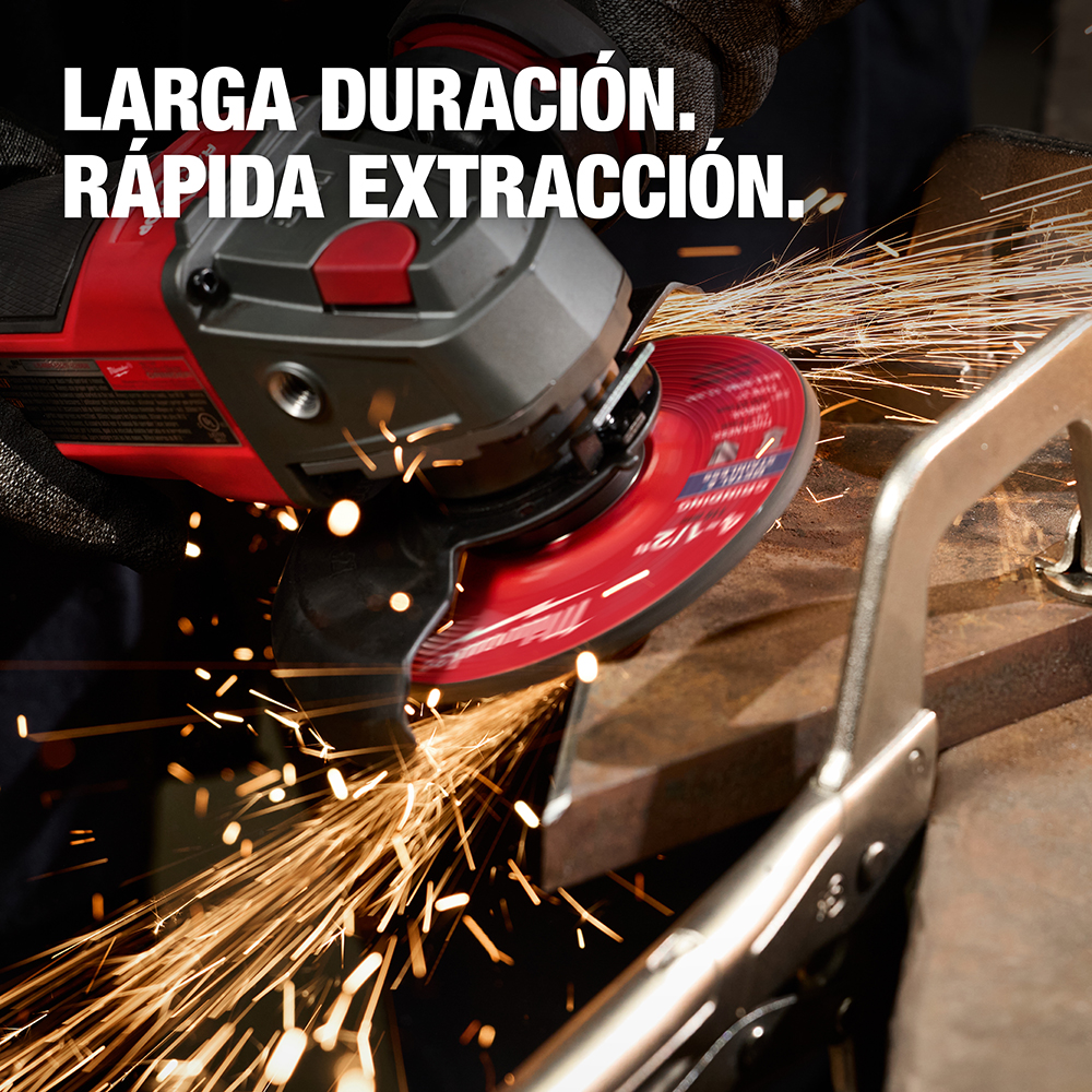 49-94-0533 Disco de desbaste para metal 7" x 1/4" x 7/8" – Tipo 27 - Imagen 7