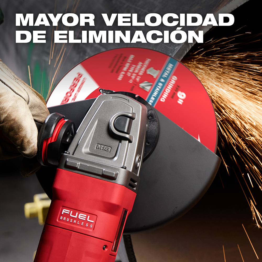 49-94-0603 Disco de desbaste para metal Performance+ 4-1/2" x 1/4" x 7/8" – Tipo 27 - Imagen 5